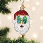 Old World Christmas Blown Glass Ornament For Christmas Tree  Shades Santa