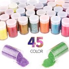 Ultra Fine Glitter 45 Colors Set  Holographic Glitter Powder For Tumblers  Ar   