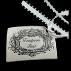 Silver Decorative Metal Teaspoon Rest Set Of 16 Elegant Dining Tea Party