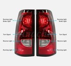 Pair Tail Lights Brake Lamps For 2003-2006 Chevy Silverado 1500 2500 3500 Lh rh