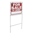 For Sale By Owner Sign With Frame Stand Real State Double Sided Fsbo Business