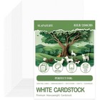 Heavyweight Cardstock Paper 8 5x11 35 Sheets Craft Printing Invitations New