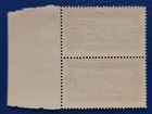Lebanon 1927 Scott   81 Mnh Pair Error Variety Missing 3 Letters  ise  B194