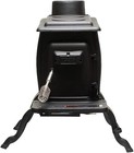 Us Stove Company Rustic 900 Sq Ft Certified Cast Iron Construction Wood Burning
