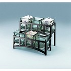 Cal-mil 1723-13 Mission Jar Display  2 Tier  14  Width X 9  Depth X 7  Height 