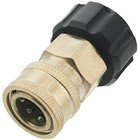 Pressure Washer 3 8 Female Npt To M22 Quick Connect Socket Coupler 14 Mm