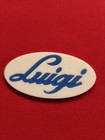 Fiat 500 Luigi  Emblem  Sticker  Badge  Tuning  Color  White  Blue