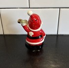 Lefton Santa Claus Ceramic Salt Shaker Vintage 1950s Christmas Holiday