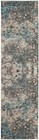 Safavieh Monaco Collection Runner Rug - 2 2  X 10   Grey   Light Blue  Boho Chic