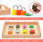 Montessori Lock And Key Set For Toddlers  Homeschool Preschool Learning Activiti