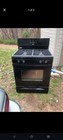 Whirlpool Black Freestanding Cooking Range 4 Burners Oven Knob Control