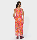 New Du luth Women s Heirloom Gardening Bib Overalls - Candy Apple Red Poppies