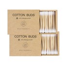Bamboo Cotton Swabs With Wooden Sticks  Bamboo Cotton Buds For Ears