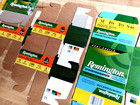 Shot Shell Boxes New Unused   5 - 12 Gauge   Vintage Ammo Box Empty Remington
