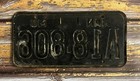 1961 Missouri Automobile License Plate A18-806