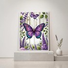 Butterfly Diamond Art Kits For Adults  5d Full Drill Round Diamond Painting For 