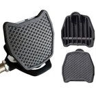 Spd-sl Flat Pedal Adapter  Clipless To Platform Converter - Clip To Flat Black
