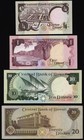 Kuwait 1 4  1  10  20 Dinars 1978 P11d  P13d  P15b  P16b Vf-unc
