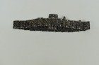 Antique Oriental Middle East Asian European Handmade Silver Belta