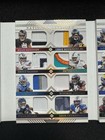 2023 National Treasures Rookie Treasure  10 Chest Patch Stroud Puka Gibbs Gold