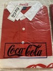 Vintage Coca Cola Polo And Mesh Polo Lot Of 2 New With Tags In Plastic Size L