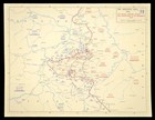 Vintage Battle Of The Bulge Map Ardennes Campaign Wwii Operation Autumn Mist