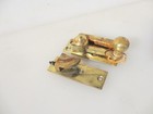 Victorian Brass Sash Window Latch Lock Fastener Catch Old Antique Georgian
