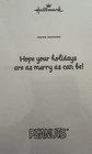Pack Of 10 Hallmark Christmas Money   Gift Card Cards peanuts  Snoopy  Woodstock