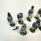Vintage Barclay Manoil Lead Toy Soldiers British Infantry Lot Of 12 Napoleonic