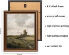Framed Vintage Canvas Wall Art Decor  Landscape Farmhouse Wall Prints For Bedroo