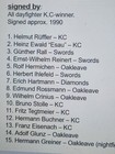 Multisigned Photo By 15 Wwii Luftwaffe Aces     Includes Erich Hartmann  Fw-190