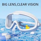 Clear Comfortable Swimming Goggles Uv-anti-fog Swim Glasses Mirror Adult   Kids
