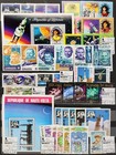 Worldwide Space Stamp Collection Mint- 8 Full Pages In Full Sets Many Countries