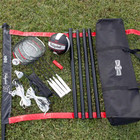 32 Ft  Outdoor Volleyball And Badminton Net With Carrying Bag Accessories Set