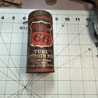 Rare Vintage Early Phillips 66 Tube Repair Kit Tin Only Rubber Tire Patch Oilcan