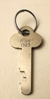 Vintage Georgia Federal Savings Safe Deposit Box Key   Original Blue Envelope