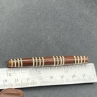 Beautiful Ancient Sasanian Etched Carnelian Agate Dzi Bead Amulet With Stripes