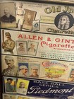 Vintage Style Tobacco Cards Wood Baseball Card Set Sign Ty Cobb Piedmont 12x24