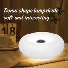 Nordic Donut Lamp Dimmable Led Night Light Acrylic Bedside Decor Men Women Gift