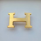 38mm H Gold Brushed Constance Belt Buckle