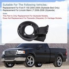 Jdmspeed New Fuel Filler Gas Cap 2004-2008 Door Housing Pocket  Black
