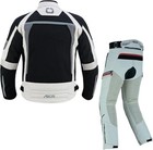 Motorcycle Textile Suit Biker Motorbike Jacket And Trousers Motorbike Suit New