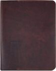 Heavy Duty Full Grain Leather Journal Cover 8 5 X 11 In  Refillable Moleskine