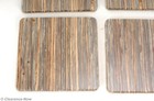 Torzo Sample Pieces 9 Ct Striata Surface Ash Coasters Craft Home Projects 3090