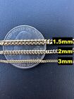 Men s Ladies Solid 10k Yellow Gold Micro 1 5-3mm Miami Cuban Link Chain Necklace