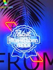 Pabst Blue Ribbon Acrylic 20 x16  Neon Light Sign Lamp With Dimmer Vsy