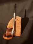 Falcon Fd 3 Straight Smooth Dublin Metal Smoking Pipe Estate
