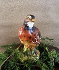 Quail Figurine Vintage Made In Japan Hand Painted 8  Perfect Great Holiday Decor