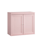 Double Door Storage Cabinet  Coffee Bar Sideboard Buffet With Adjustable Shelves