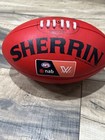 Sherrin Afl Nab Replica Training Football Chemist Warehouse Genuine Leather 